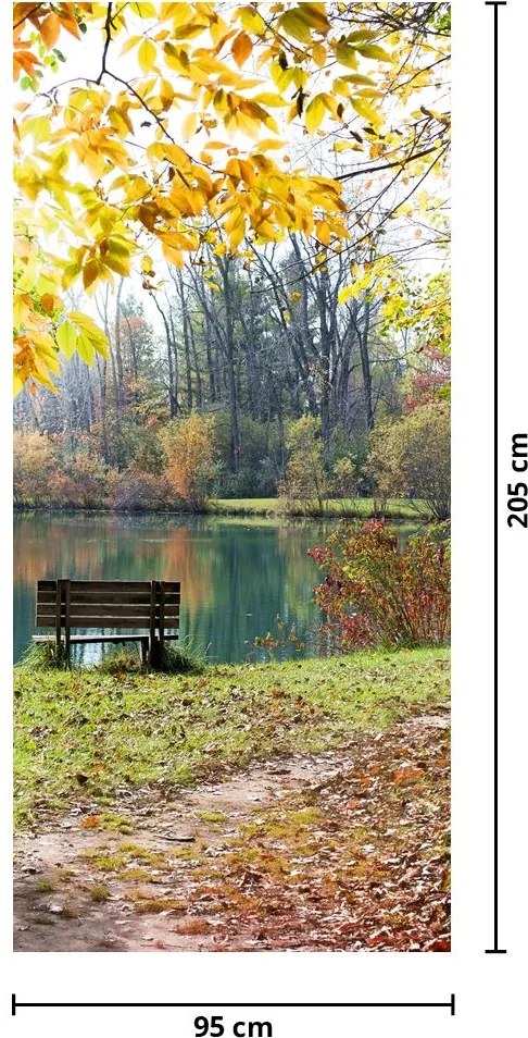 Fototapet pentru ușă - Pescărie (95x205cm)