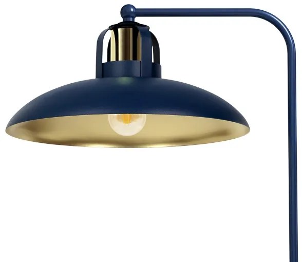 Lampă de masă FELIX 1xE27/60W/230V albastră