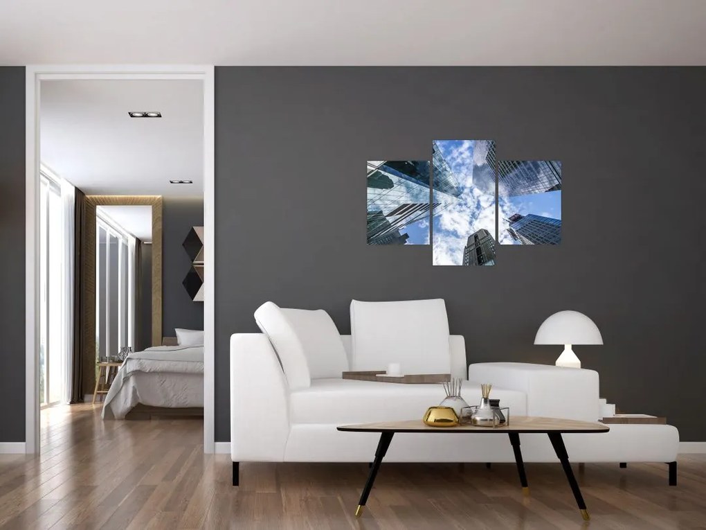 Tablou cu zgârie-norii (90x60 cm)