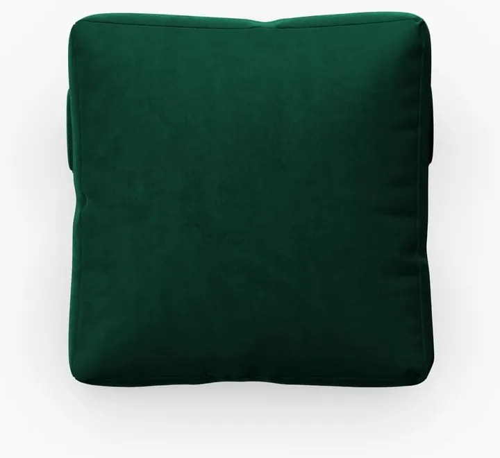 Pernă pentru canapea modulară verde cu tapițerie din catifea Rome Velvet - Cosmopolitan Design