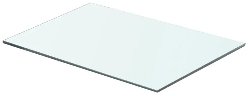 3051561 vidaXL Rafturi, 2 buc., 50 x 30 cm, panouri sticlă transparentă
