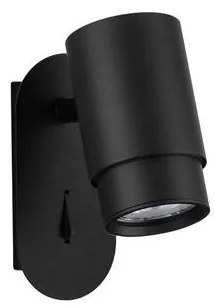 Aplica de Perete cu Spot Directionabil, 1xGU10, Nime negru NVL-9011527