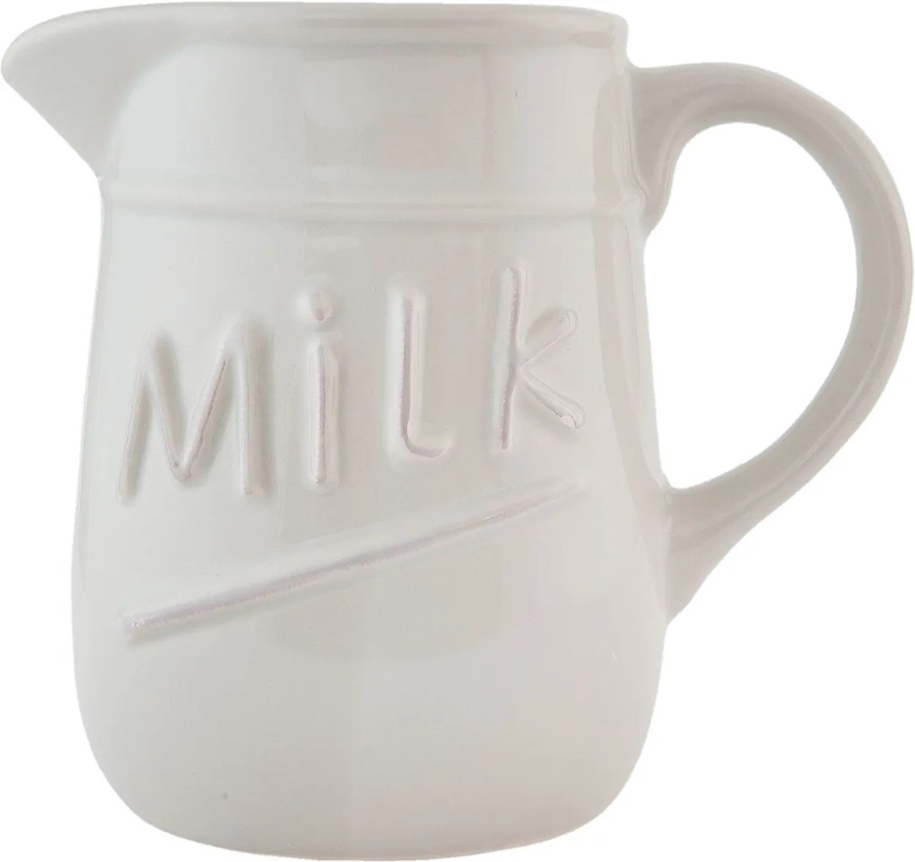 Latiera ceramica bej Milk 17 x 11 x 15 cm  -  0,75 L