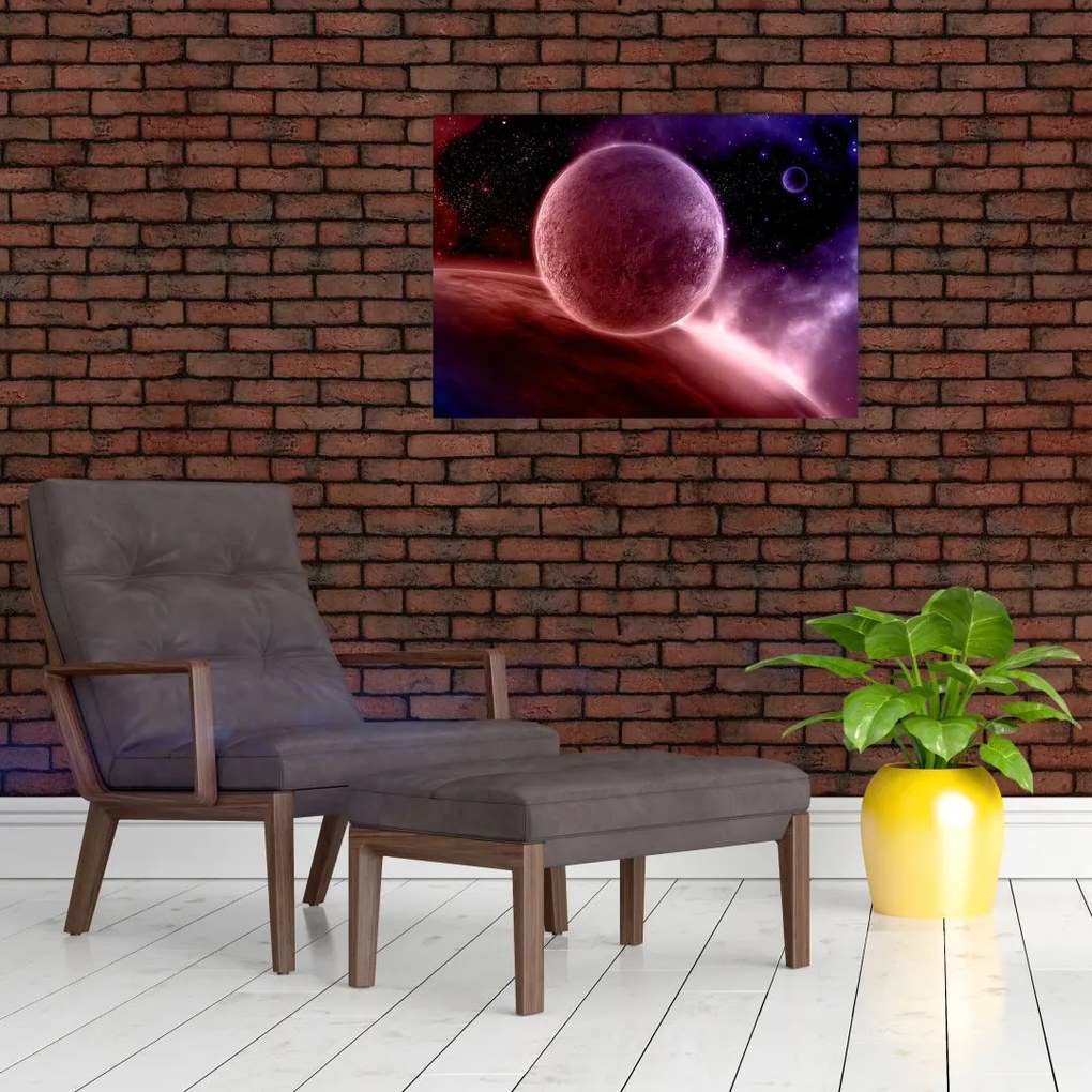 Tablou - Planetă (70x50 cm)