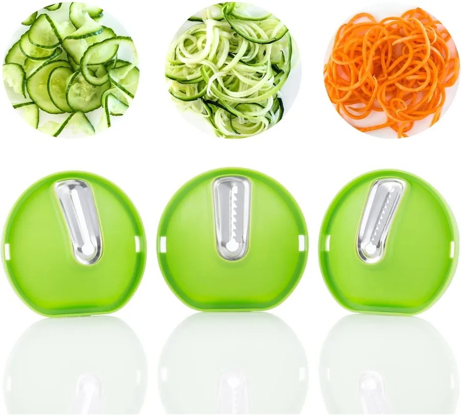 Feliator legume în formă de spirală 3 în 1 InnovaGoods