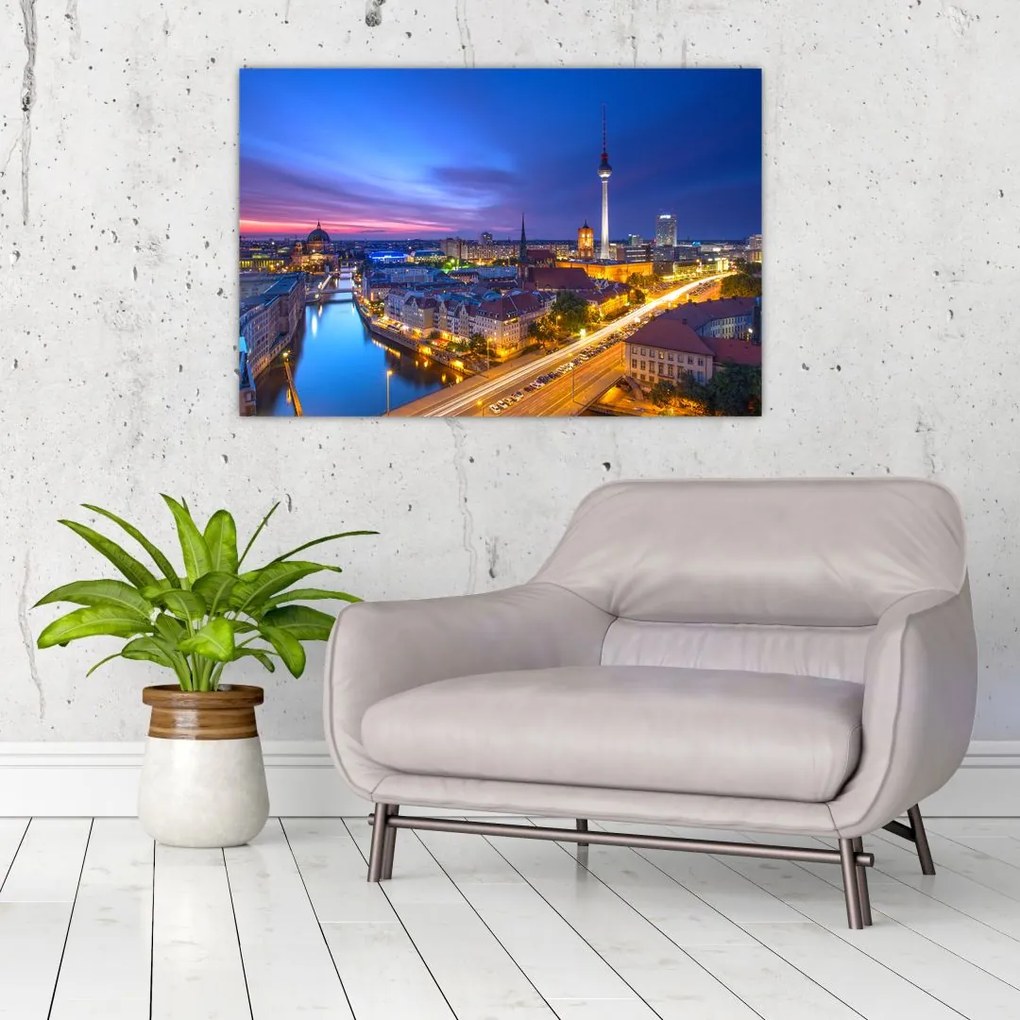 Tablou - Cerul albastru la Berlin (90x60 cm)