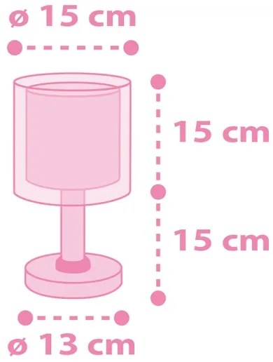 Lampă pentru copii UNICORNS 1xE14/60W/230V Dalber 41591