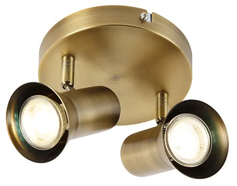 Spot de tavan bronz rotund inclinabil și rotativ - Karin 2