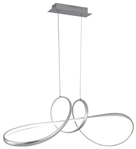 Lustra LED decorativa Maisie gri