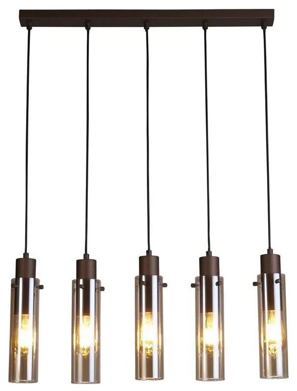 Searchlight 88921-5MO - Lustru suspendat pe cablu SWEDEN 5xE27/60W/230V