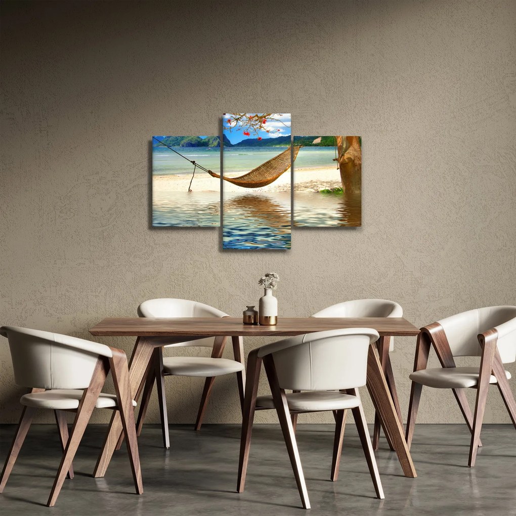 Tablou - Relax la plajă (90x60 cm)