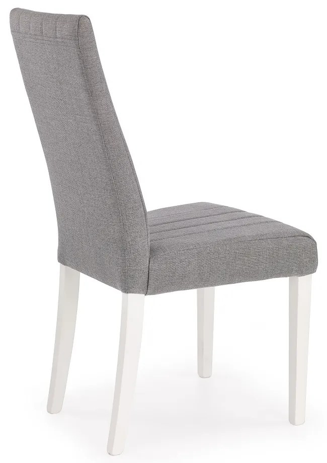 Scaun de bucaterie Diego, gri/alb