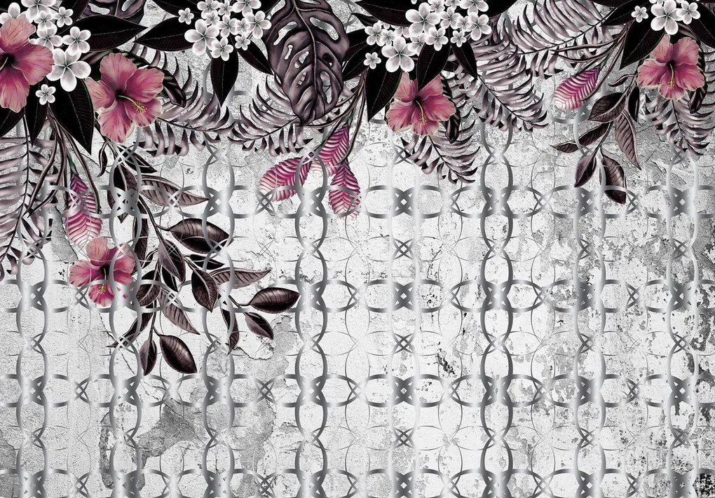 Fototapet - Plantele roz (152,5x104 cm)