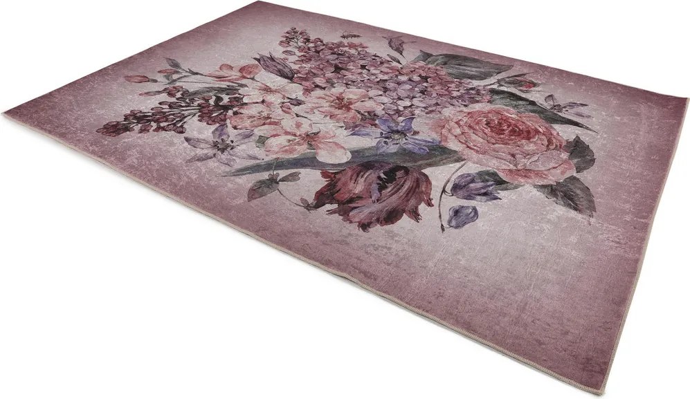 Covor, Mu149, 80x150 cm, Roz pudra