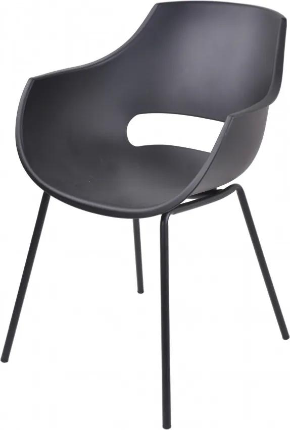 Set 2 scaune Sit&amp;Chairs negre