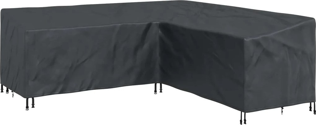 vidaXL Husă pentru mobilă Negru 235 x 235 x 85 cm Material Oxford 210D