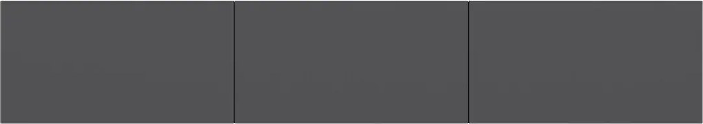 Comoda TV, Hanah Home, West, 150x30x32 cm, Antracit