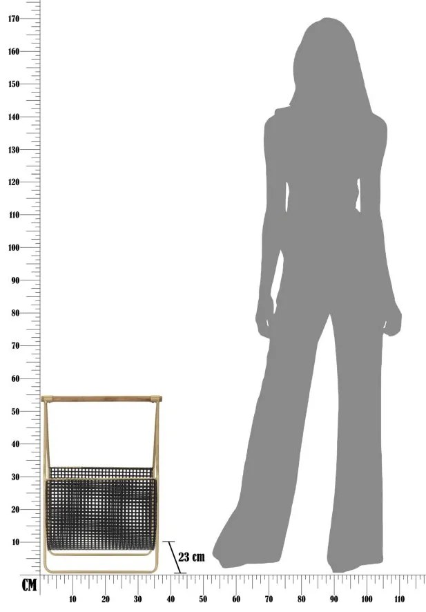 Mauro Ferretti SUPORT REVISTE DE MODA CM 37X23X54,5