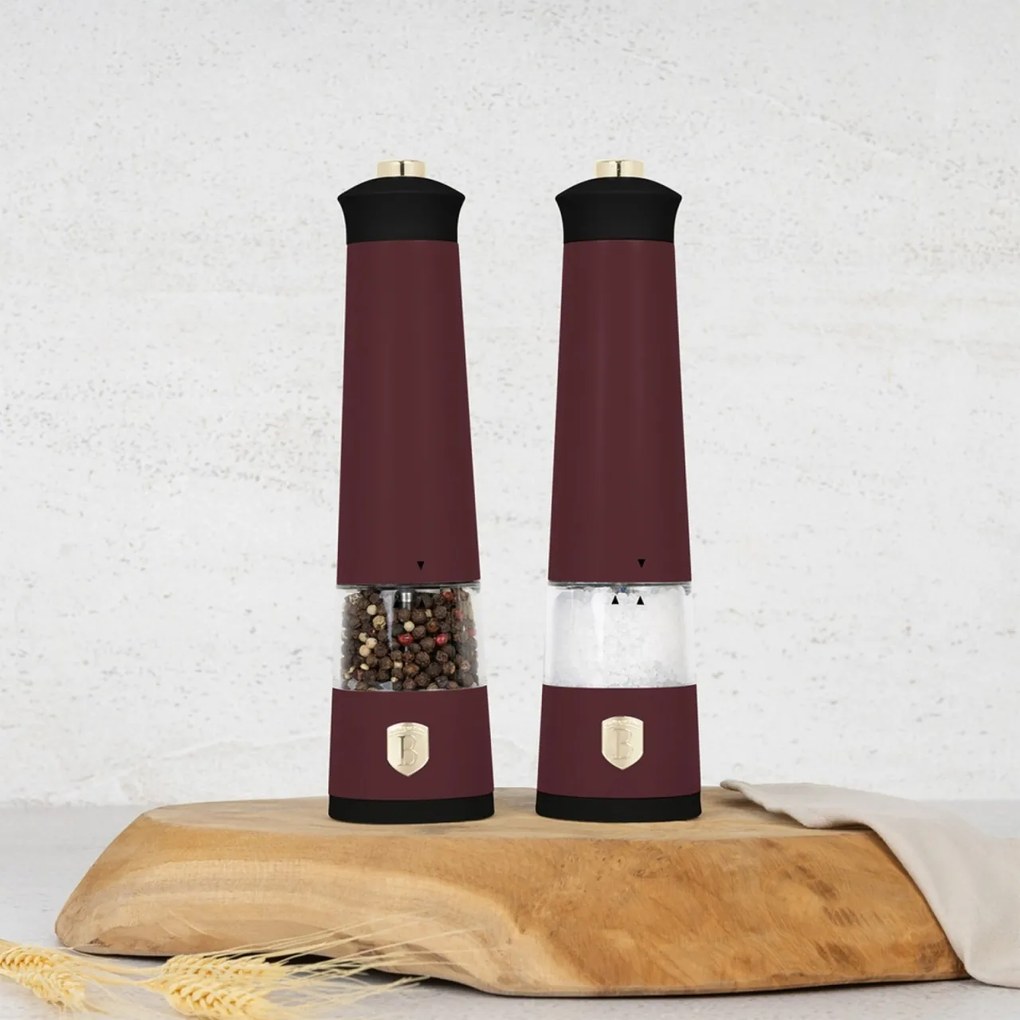 Set 2 rasnite pentru sare si piper Leonardo Berlinger Haus BH 9555