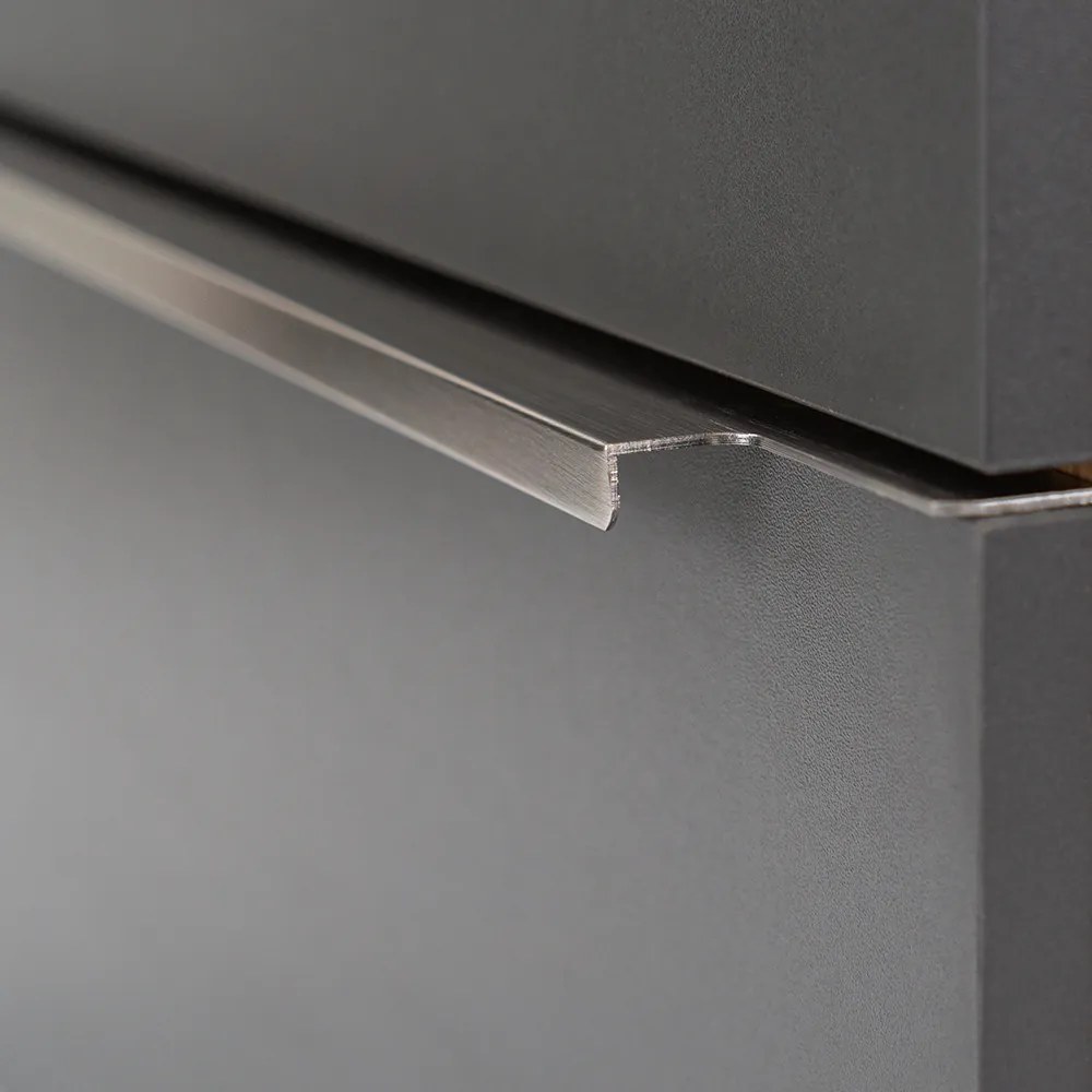 Dulap inferior Vario Trim 120 cu lavoar stejar-antracit