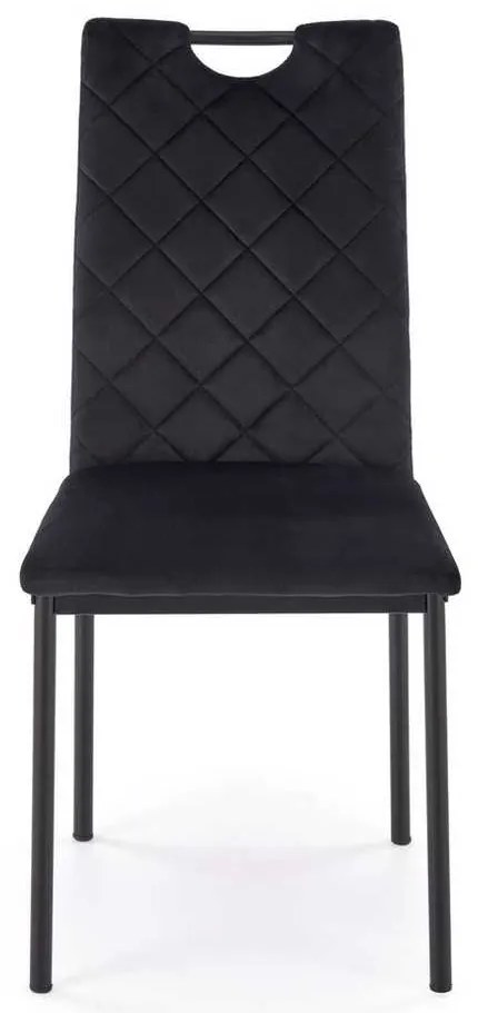 Scaun de bucătărie Lucaria, negru