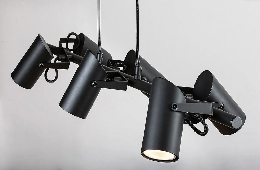 Lustra suspendata stil industrial Maximilian 6L