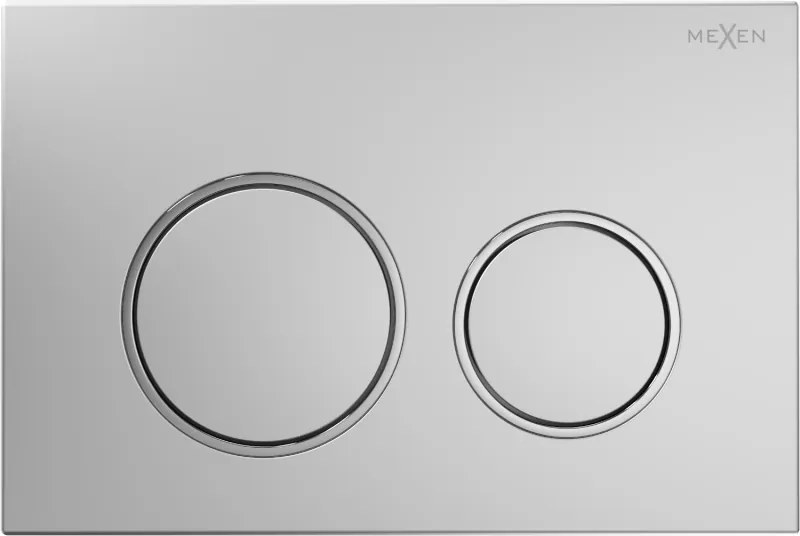 Mexen Fenix Air 07 XS buton de spălare pneumatic, crom mat - 6A0702