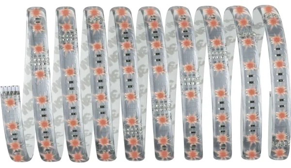 Bandă dimabilă LED RGB/40W MAXLED 3m 230V Paulmann 70673 + telecomandă