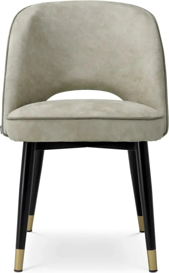 Set de 2 scaune design LUX Cliff, Mayer silver