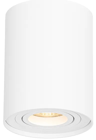 Spotlight inteligent de plafon alb reglabil incl. Wifi GU10 - Rondoo up