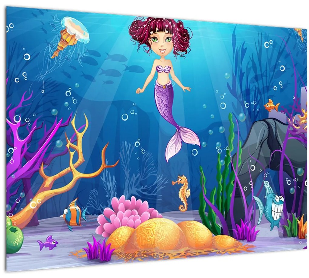 Tablou - Sirenă (70x50 cm)