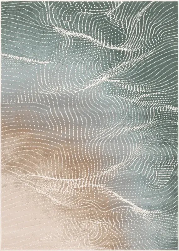 Covor Abstract Corin Mint Selectează mărime: 120 X 180