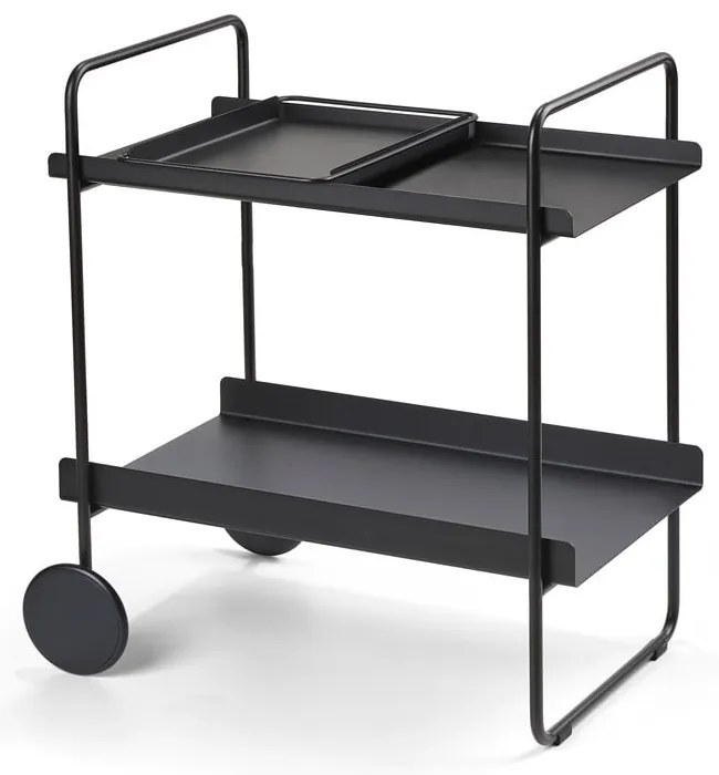 Măsuță de servire cu roți din metal 40.5x61 cm A-Cocktail – Zone