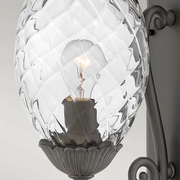 Aplică Hinkley HK-PLANTATION-M-MB PLANTATION 1xE27/40W/230V negru