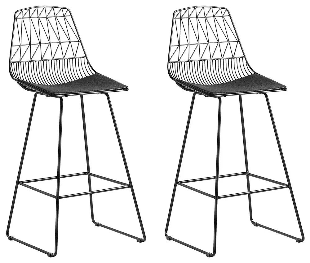 Set scaune tip bar 2buc. Pesto (negru). 1010028