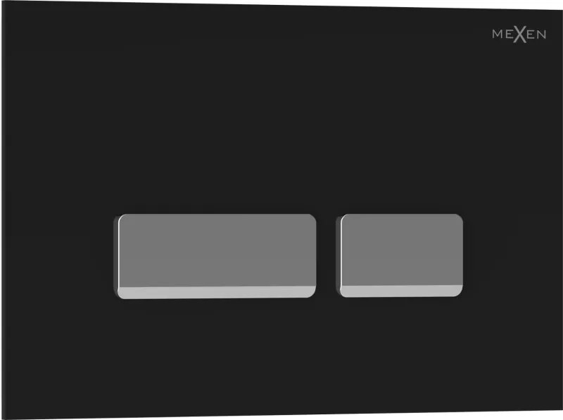 Mexen Tex 07 buton de spălare, negru - 6107-02