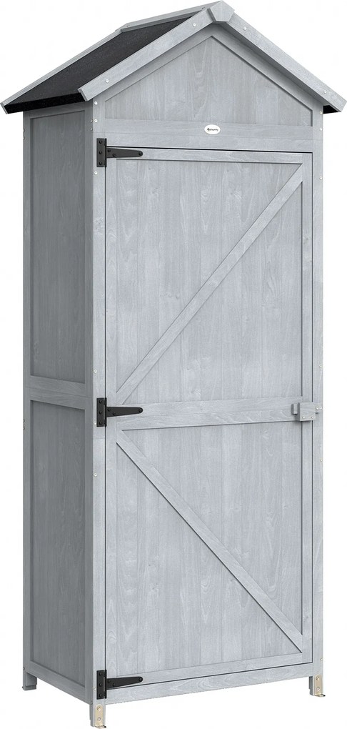 Outsunny căsuță dulap depozitare unelte exterior | Aosom Romania