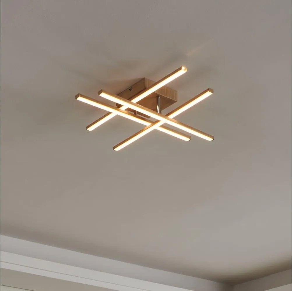 Eglo 901104 - Plafonieră LED LASANA LED/20,5W/230V aurie