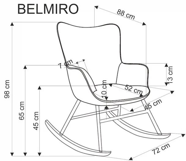Balansoar BELMIRO crem