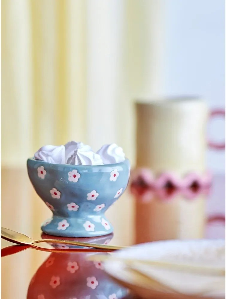 Bol pentru copii albastru din ceramică ø 9 cm Nini – Bloomingville