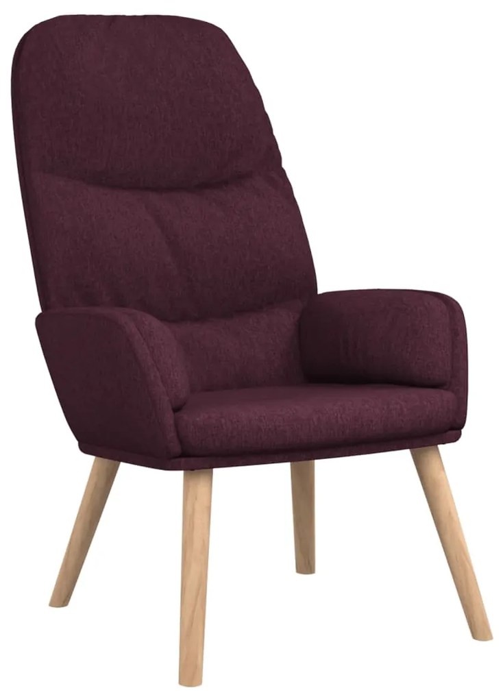 341000 vidaXL Scaun de relaxare, violet, material textil