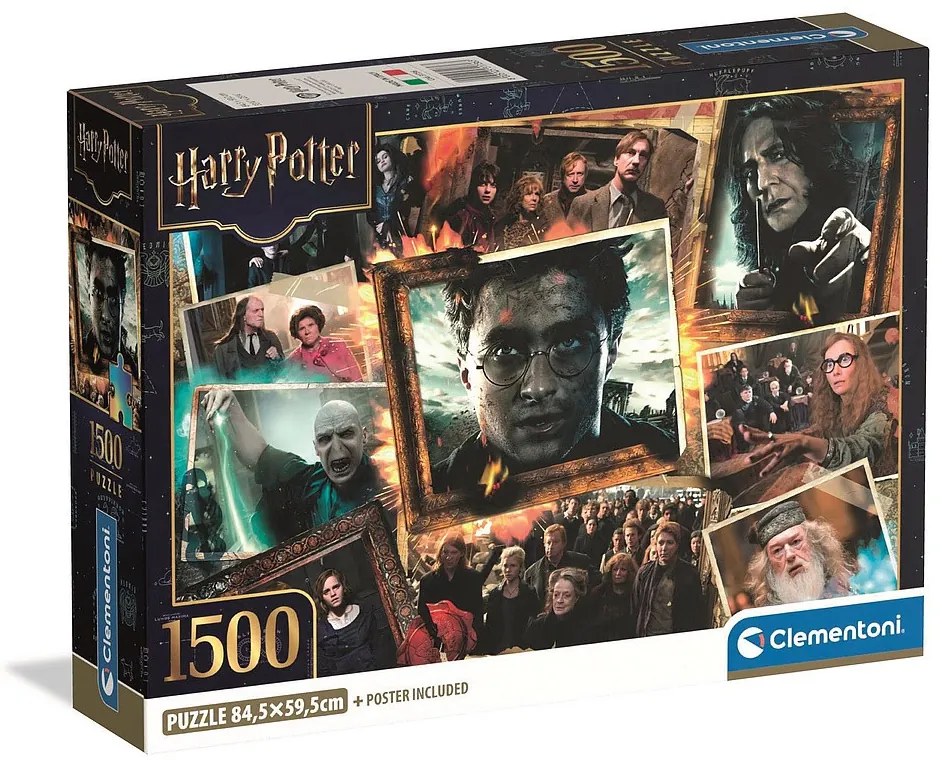 Harry Potter Storyboard Puzzle Compact de 1500 de piese Clementoni