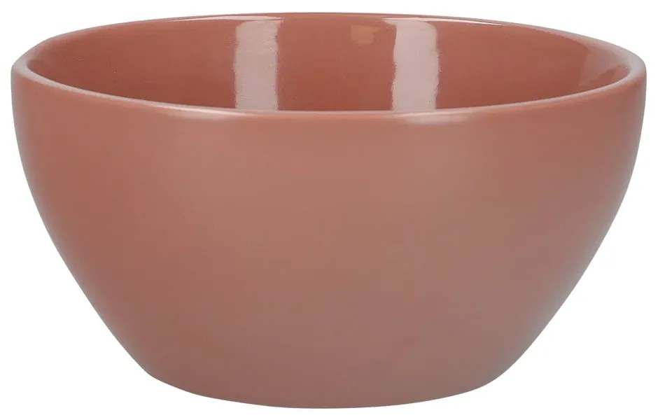 Bol din ceramică roz Mikasa Serenity, ø 15 cm