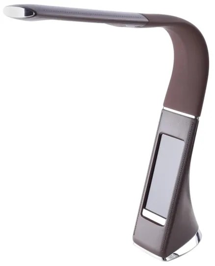 LED Lampă de masă cu display LED/6W/230V maro
