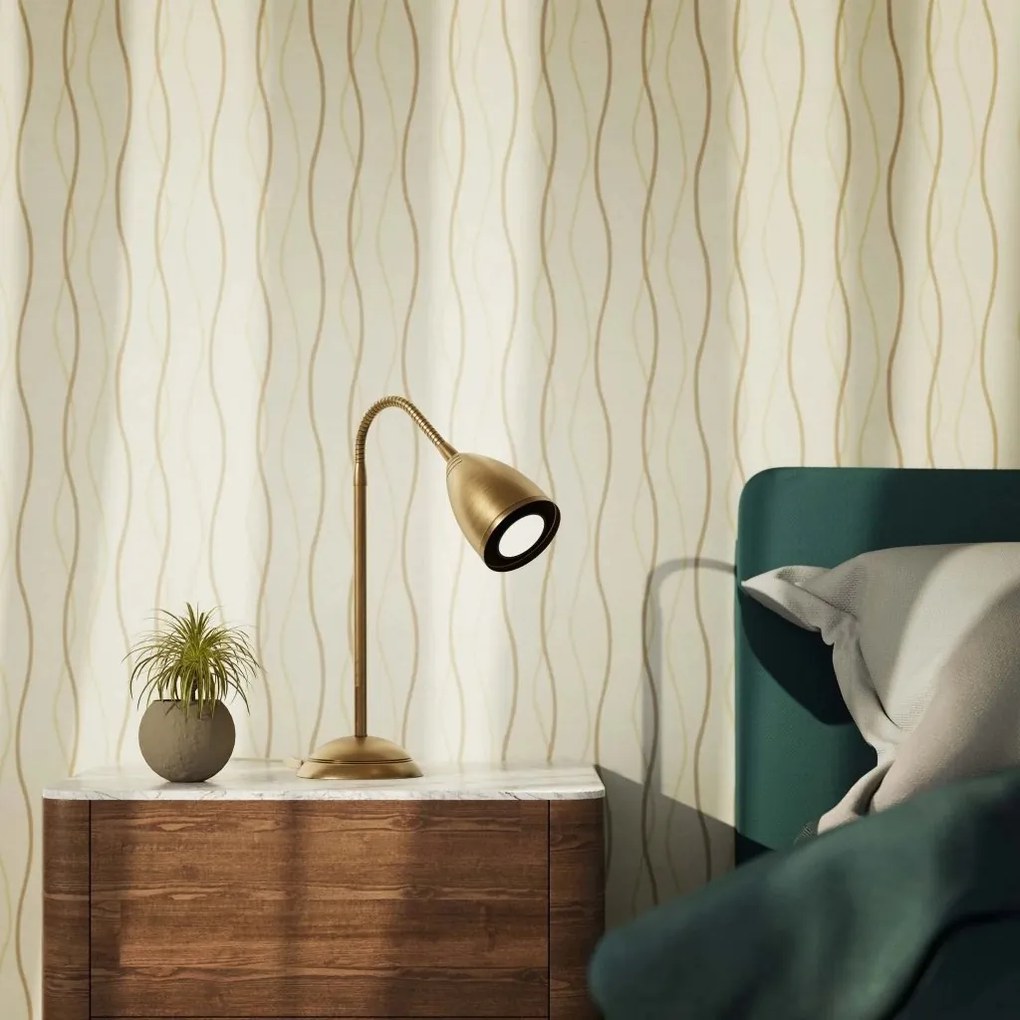 Veioza, Lampa de masa cu spot Stoccolma