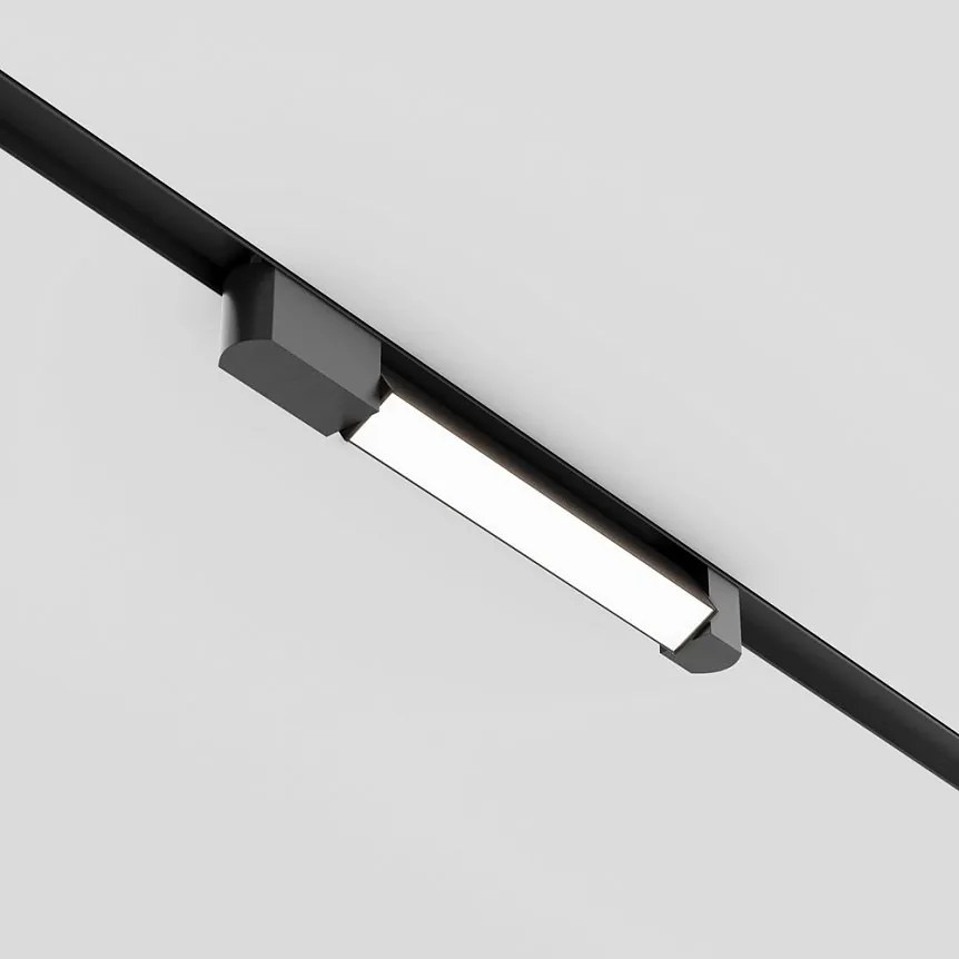 Accesoriu, Spot LED pentru sinele monofazate Unity, Basis Rot negru 4000K 12W