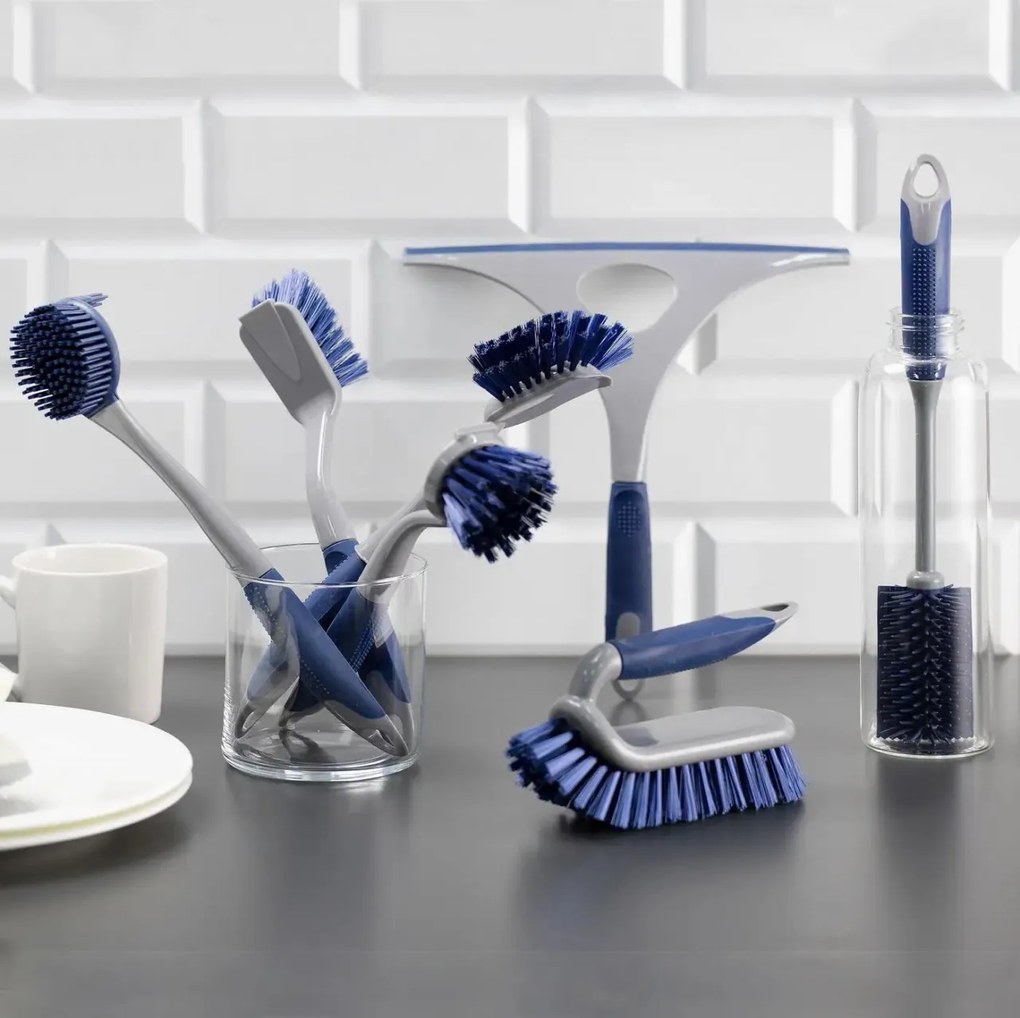 Perie pentru spalat vase 25cm, mix culori, Funny