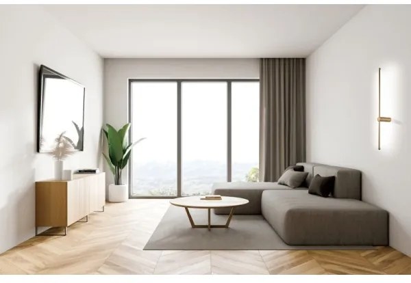 Aplică LED/20W/230V auriu Zambelis 20117