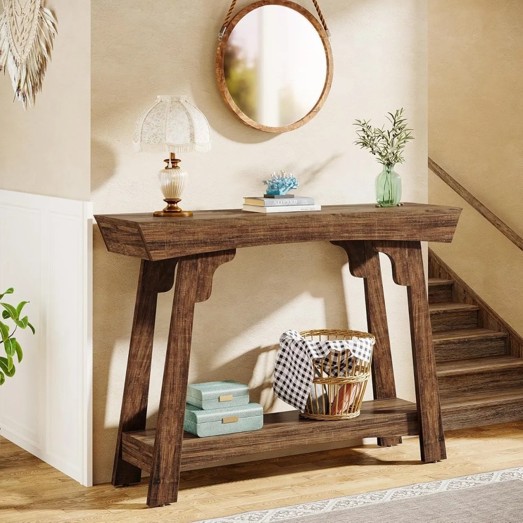 MAM16 - Masa Consola, 105 cm, masuta hol, living, dining, dormitor - Maro