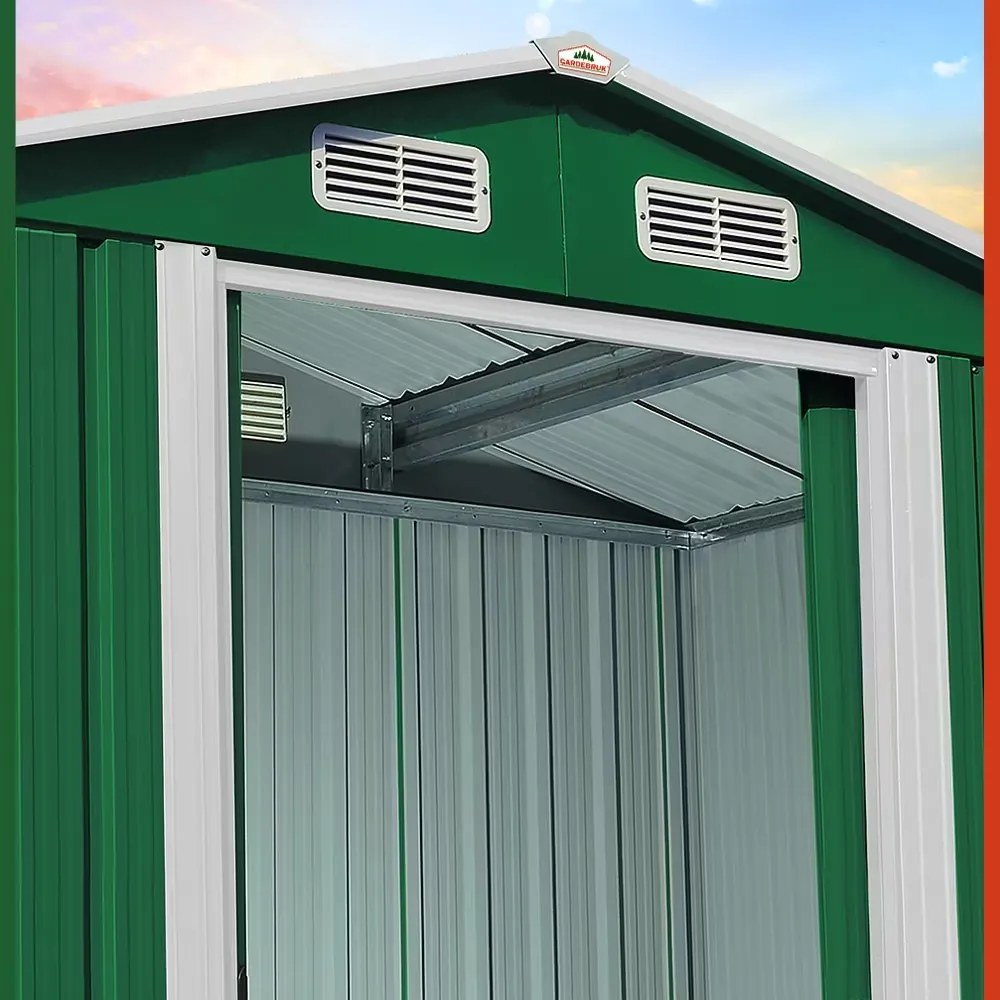 Deuba Casuta de gradina - 312x257x177,5 cm - verde